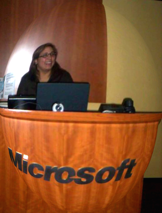 Gabriela Giles en Microsoft Argentina