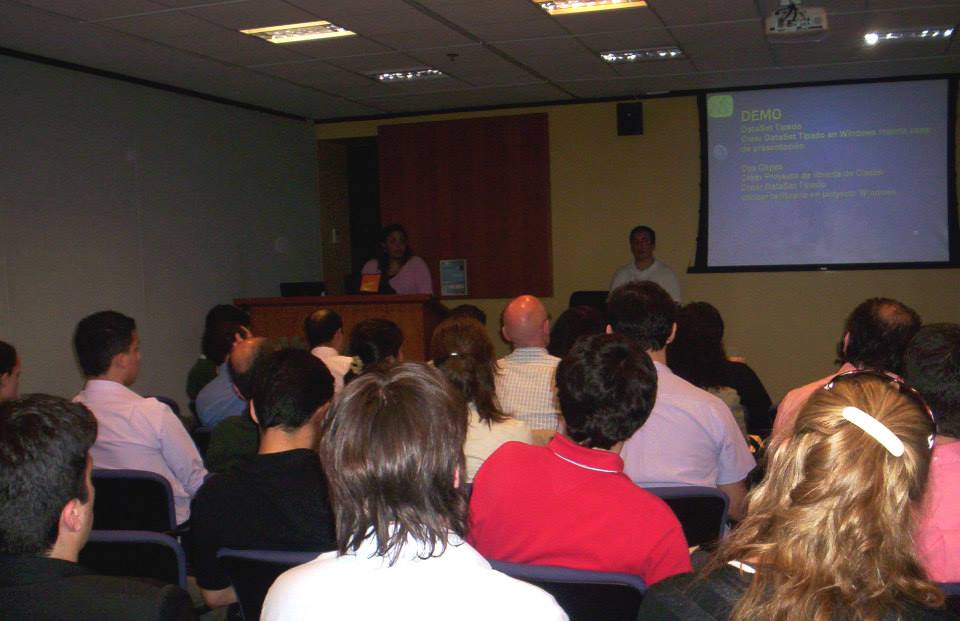 Gabriela Giles en Microsoft Argentina